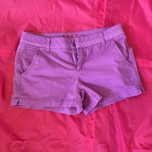 Size 8 purple jean shorts Ellle